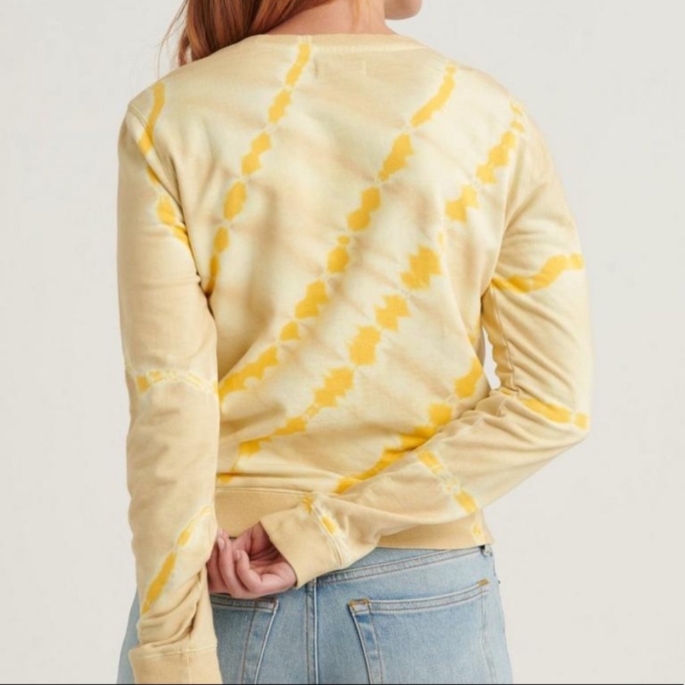 Lucky Brand Tie Dye Crew Neck Sweatshirt - Picture 7 of 7